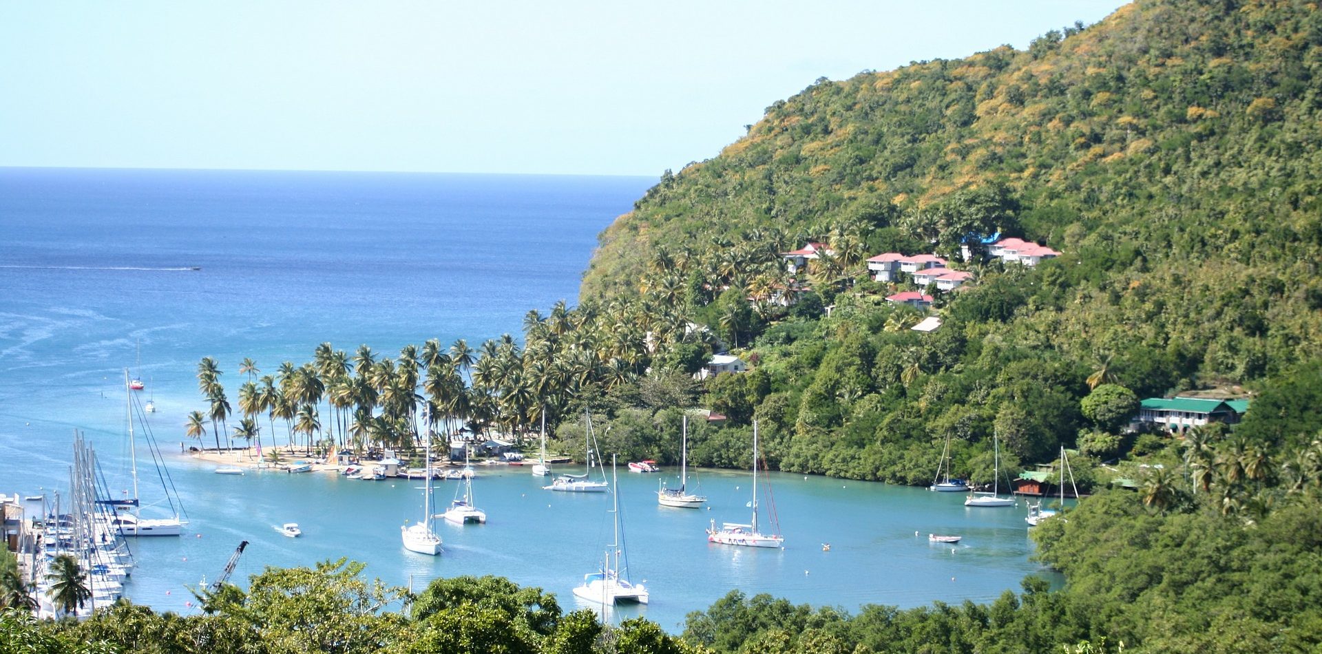 Marigot Bay, Saint Martin, French West Indies загрузить